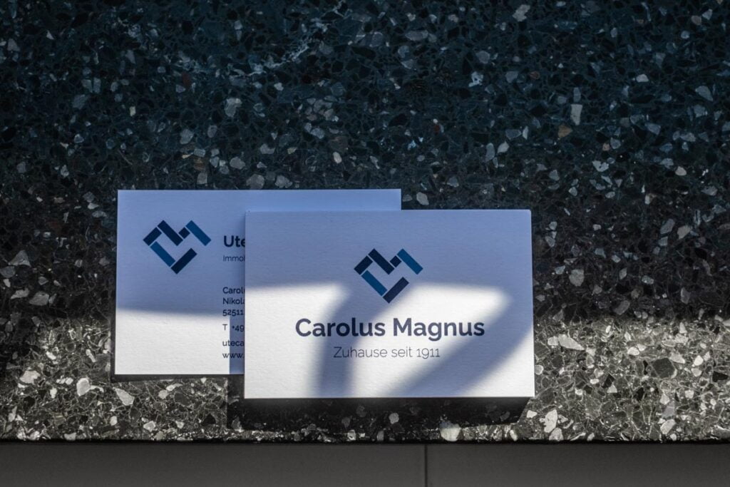 Visitenkarten der Carolus Magnus GmbH