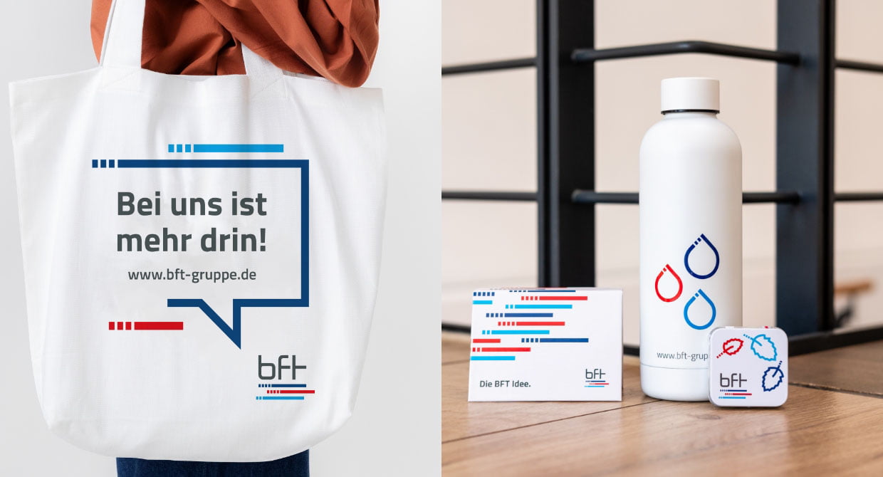 Kommunikationsdesign für die BFT GmbH