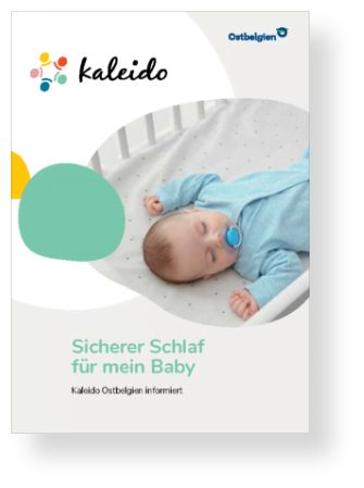 Ein Mockup des Titel der Kaleido Broschüre